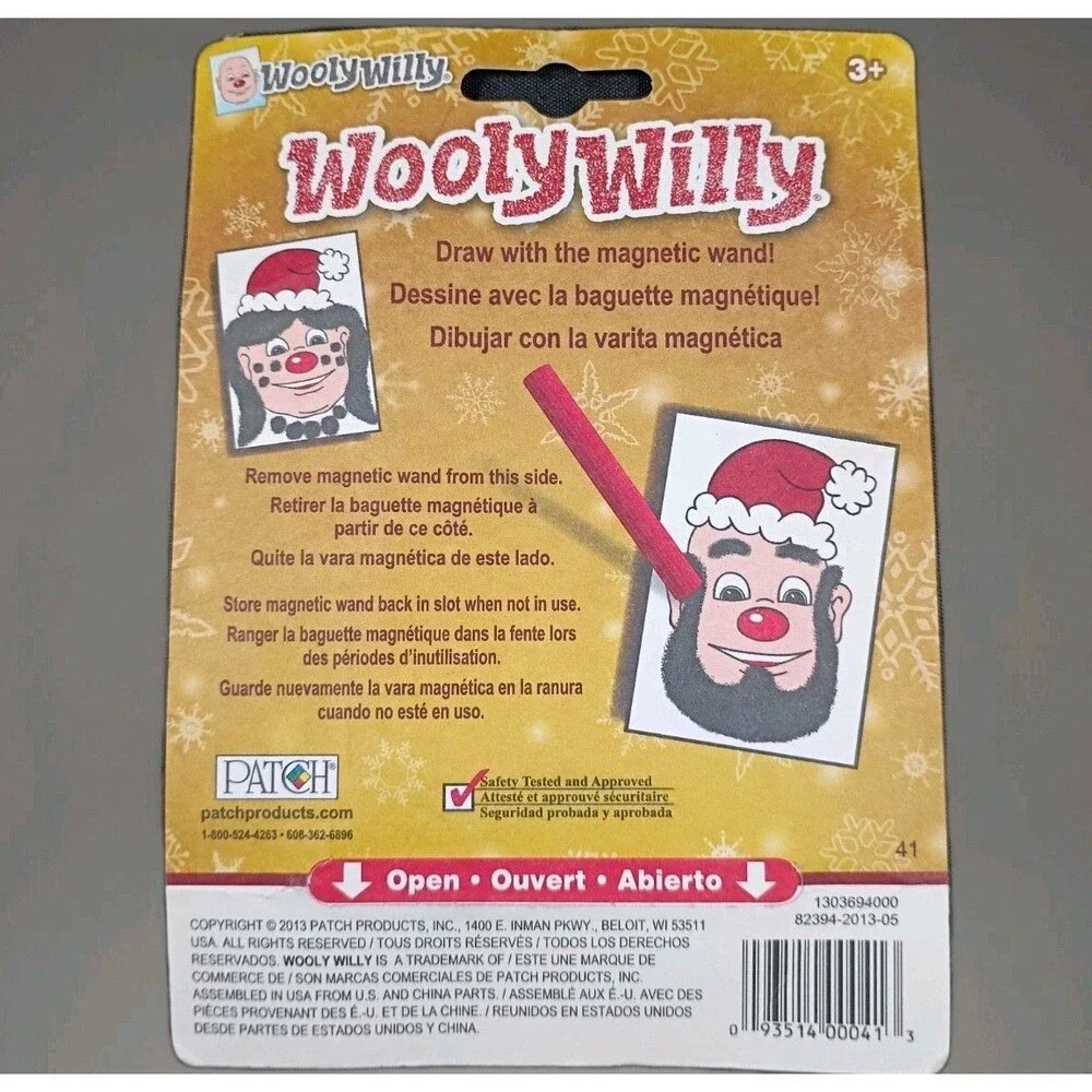 Mini Magnetic Personalities Wooly Willy Portable Art Toy for Endless Creativity